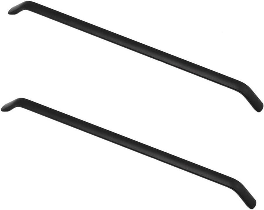 Meubelgrepen 320 mm stanggreep kastgrepen zwart aluminiumlegering Set van 2 Voor lades en deuren