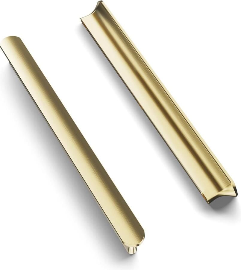 Meubelgrepen Goudkleurig T-vorm 10 Stuks 76 mm Handgrepen voor Keuken en Meubel