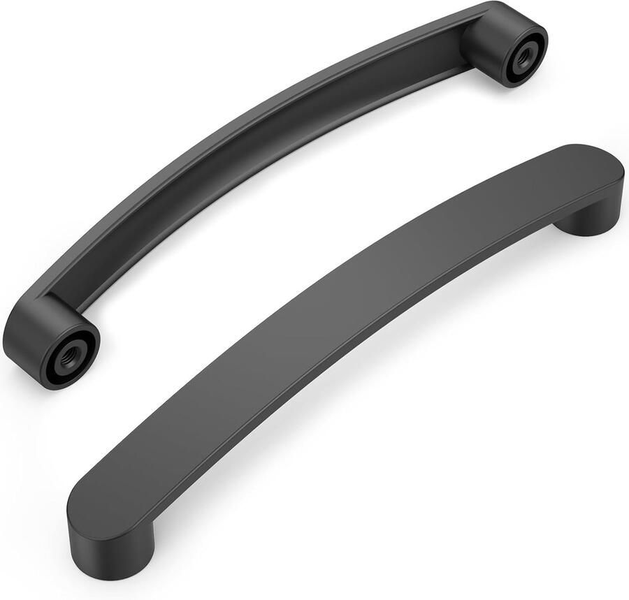 Meubelgrepen kastgrepen voor meubels 10 stuks zwart