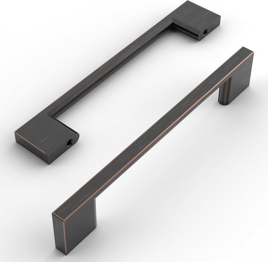 Meubelgrepen oliewrijving brons 128 mm gatafstand voor keukenkasten kastgrepen ladegrepen deurgrepen voor keukenkasten kledingkast 6 stuks