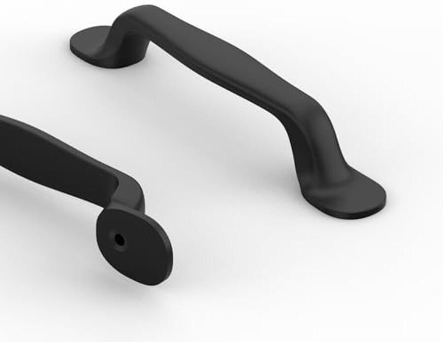 Meubelgrepen set van 10 kastgrepen en keukengrepen 96 mm gatafstand zinklegering handgrepen voor kasten