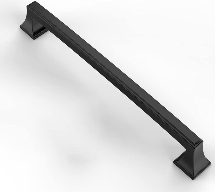 Meubelgrepen zwart 6 stuks 192 mm gatafstand ladegrepen keukenkast kledingkast