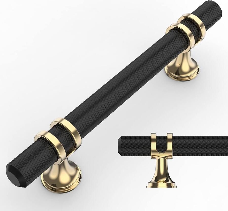 10 stuks meubelgrepen zwart 96 mm gatafstand laden handgrepen voor gouden keukenkasten kastgrepen ladegrepen deurgrepen voor keukenkasten kledingkast