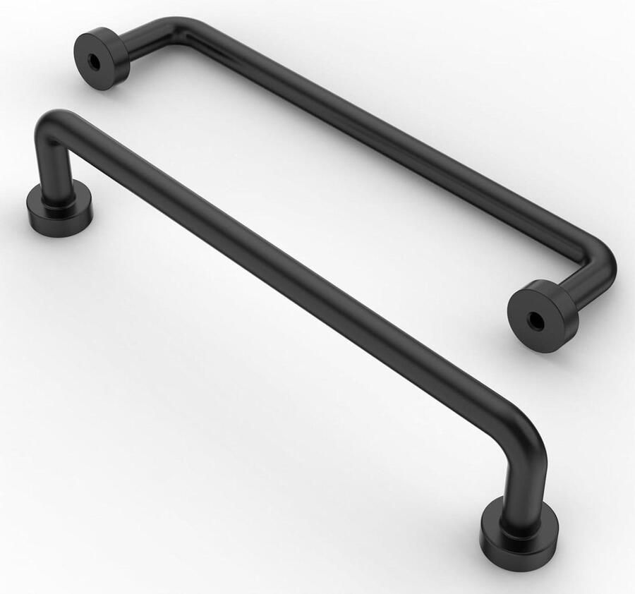 10 stuks keukengreep 128 mm nikkel zwart deurgreep zilver ladegreep zinklegering meubelgreep UK0052 met langere greep