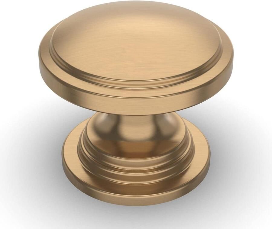 Meubelknoppen Set Champagne Goud Zinklegering 20 stuks Voor Kasten en Dressoirs