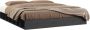 Maison Exclusive Bedframe massief hout grijs 180x200 cm 6FT Super King - Thumbnail 2