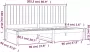 Maison Exclusive Slaapbank 90x200 cm massief grenenhout - Thumbnail 2