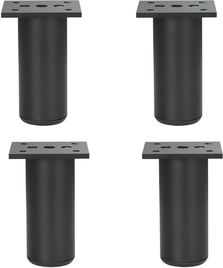 Meubelpoten Modern design Set van 4 Aluminiumlegering ABS kunststof