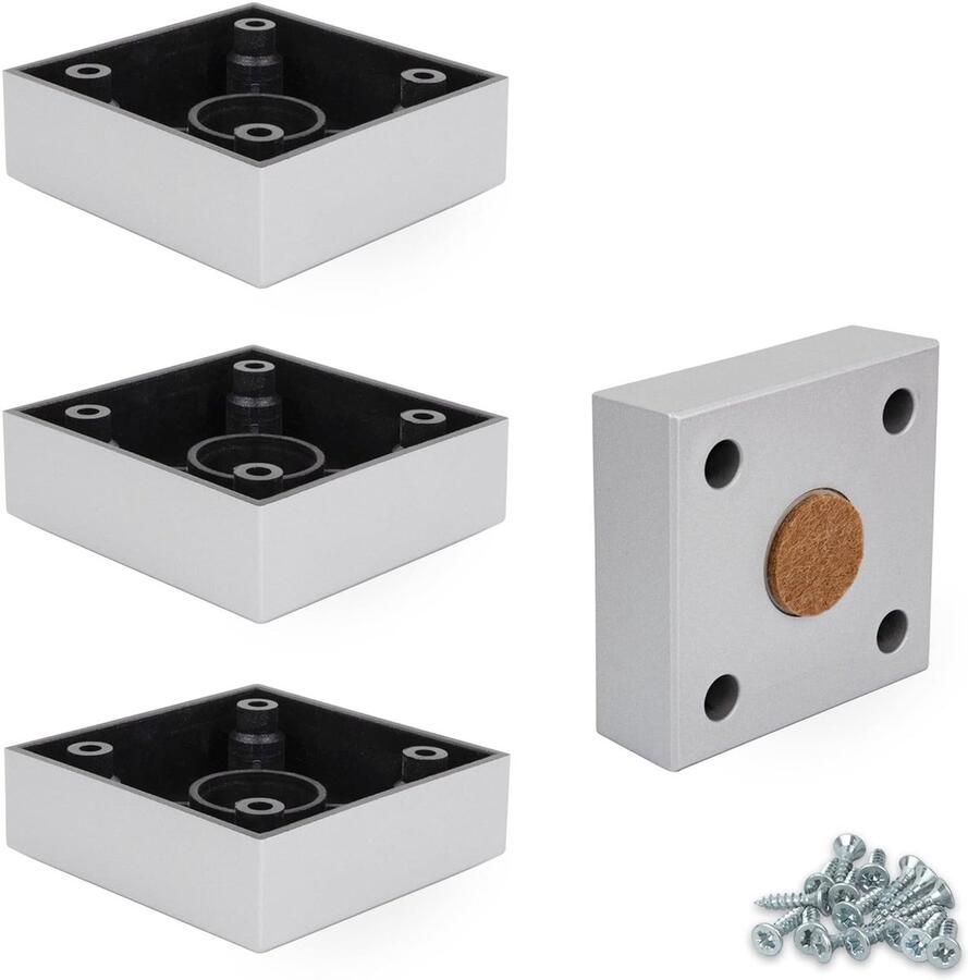 Meubelpoten van kunststof Set van 4 Duurzaam 25 mm x 72 5 mm