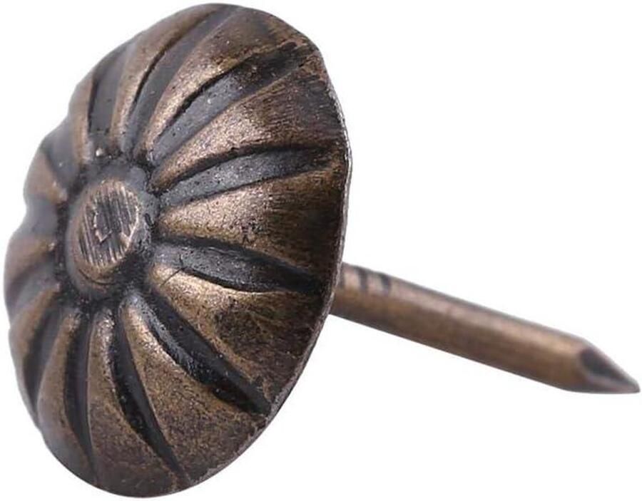 Meubels tapijt spijkers 100 stuks Antiek messing (#7)