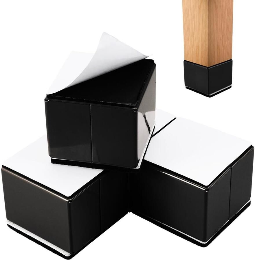 Meubelverhogers Set van 4 Verhoogt meubels met 5 cm Duurzaam materiaal