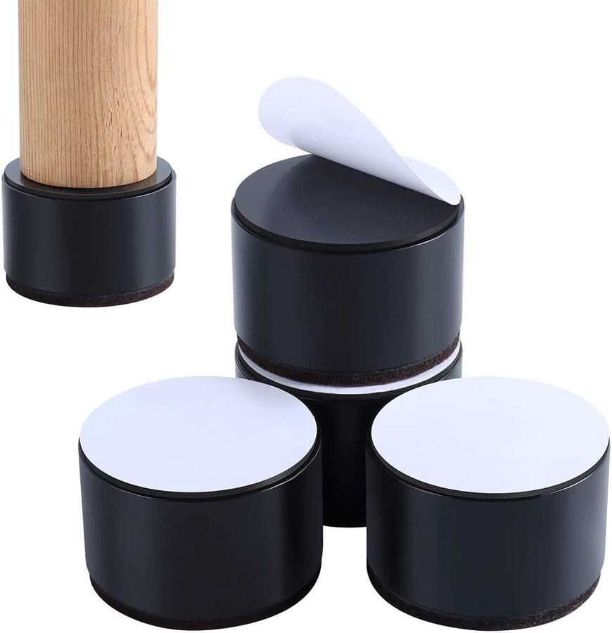 Meubelverhogers Staal 4 stuks Geschikt voor meubels