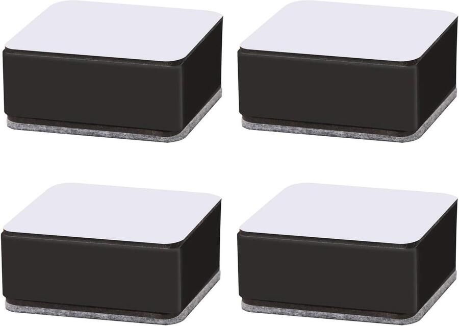 Meubelverhogers Tafelpoot Lifters Bedverhoger Meubelpoten Meubelverhoger Tafelpoten Meubels Bankvoet Zelfklevende tafelpoot voor bank Salontafel Kast Bed Bureau 4 stuks