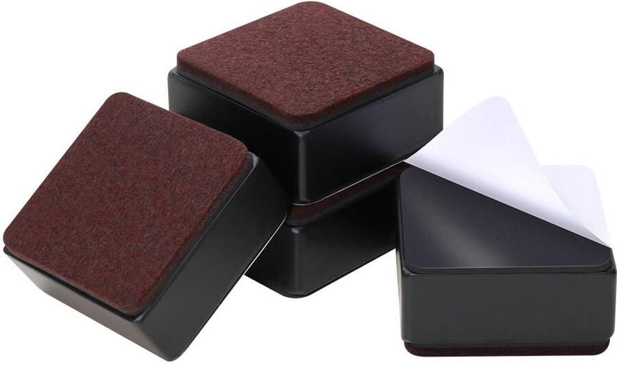 Meubelverhogers Verhoogt meubels met 3 cm Set van 4 Hoogwaardige materialen