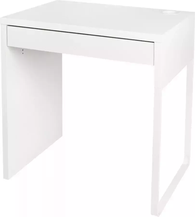 MICKE Klassiek wit bureau 73x50 cm IKEA