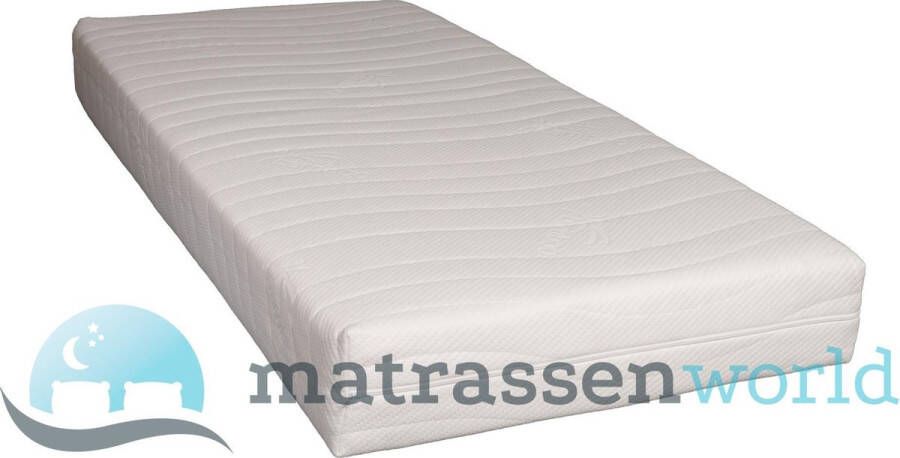 Micro Pocketvering Latex Matras 190 x 200 cm dikte c.a. 25 cm