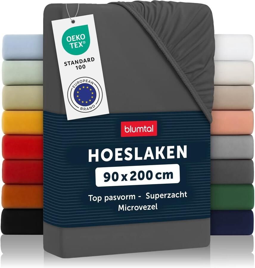 Microvezel Hoeslaken Hoogwaardige Kwaliteit Geschikt voor Matrassen tot 25 cm 1 stuk Wit