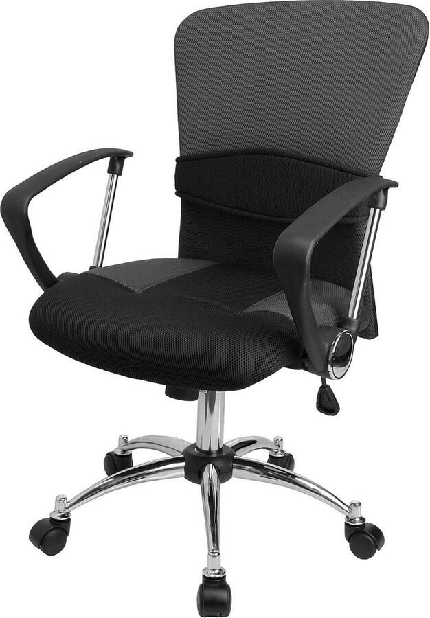 Mid-Back blauwe bureaustoel van netstof ergonomisch design Bureaustoel