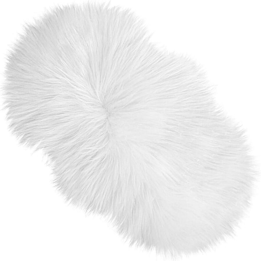 Mini imitatiebont tapijt 50 cm Pluizig kussen voor stoel Ultrasofte kerstdecoratie Woonkamer en slaapkamer Met belangrijke zoekwoorden als 'pluizig' en 'kerstdecoratie' is deze titel geoptimaliseerd voor het