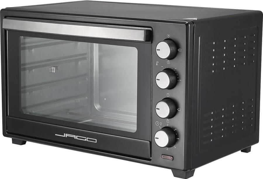 Mini-oven met convectie binnenverlichting timer en 48L inhoud Geschikt voor kleine keukens
