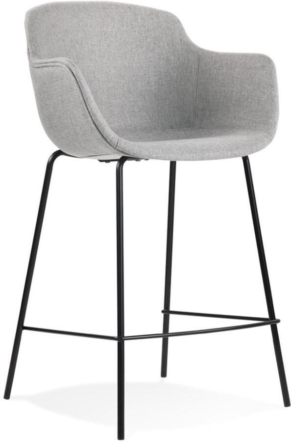 MINI Snackkruk Vintage Kruk Ultiem Comfort met Gevoerde Zitplaats en Armleuningen