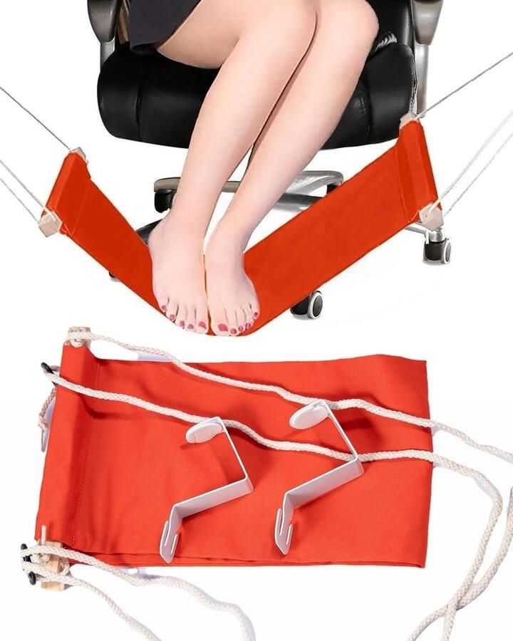 Mini voethangmat voor benen onder het bureau verstelbare voetensteun voor extern werk