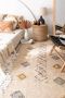 BOSTIC Ibiza Jute en katoenen vloerkleed Handgeweven Duurzaam en uniek Etnische stijl Transformeer je huis Afmetingen 244x157 cm - Thumbnail 2