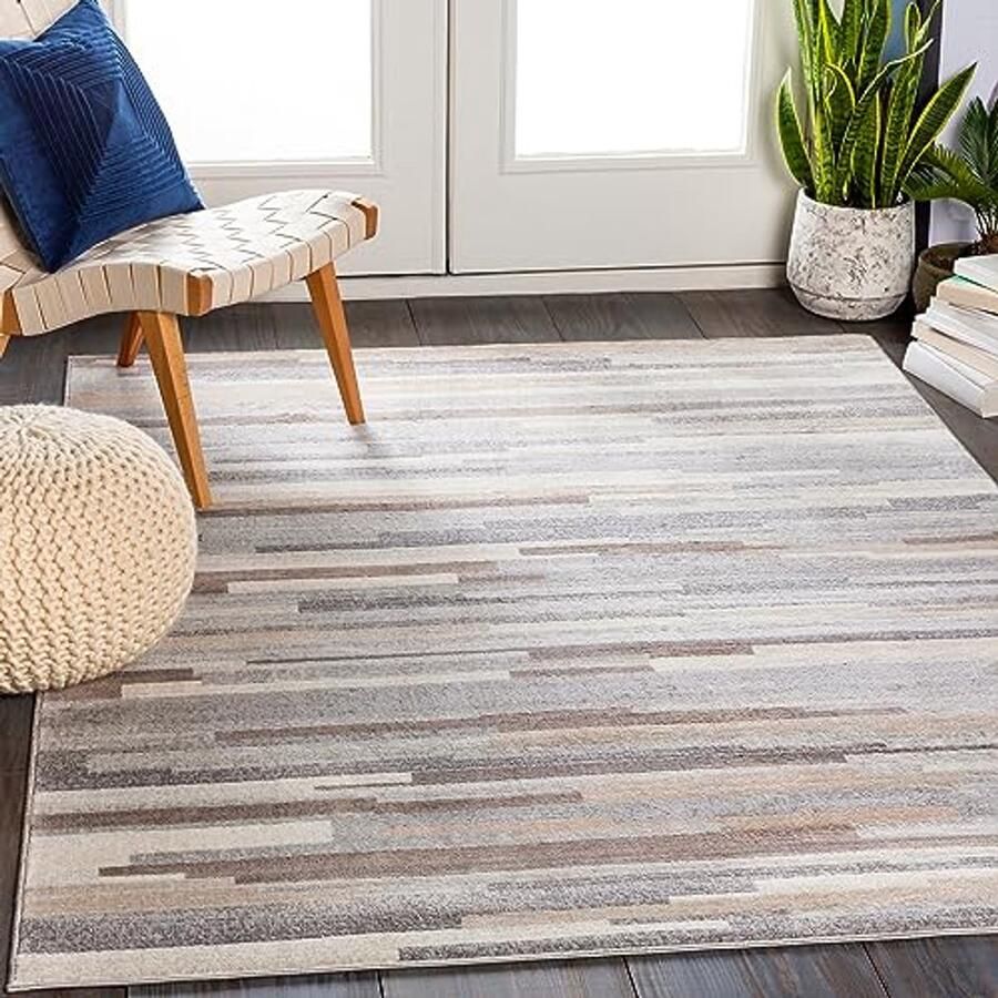 Modern Abstract Tapijt Vloerkleed voor Woonkamer en Eetkamer 160 x 216 cm Luxe en Zacht