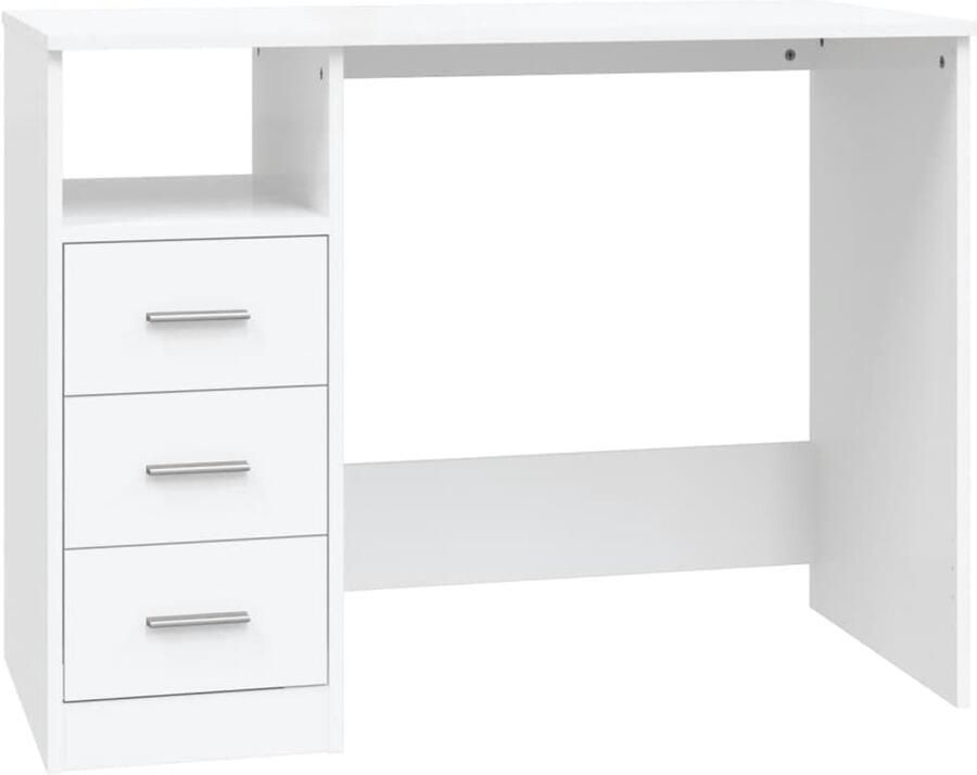 Modern bureau met lades Elegant en functioneel 1 stuk Hout