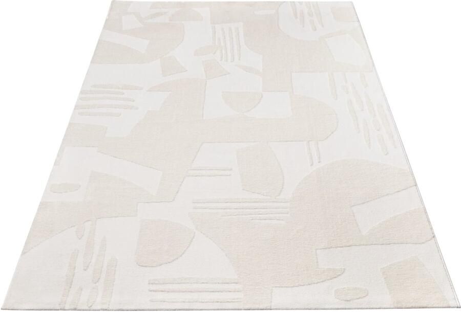 Modern Geometric Rug – Soft & Durable Short Pile – Easy Care – Contemporary Design