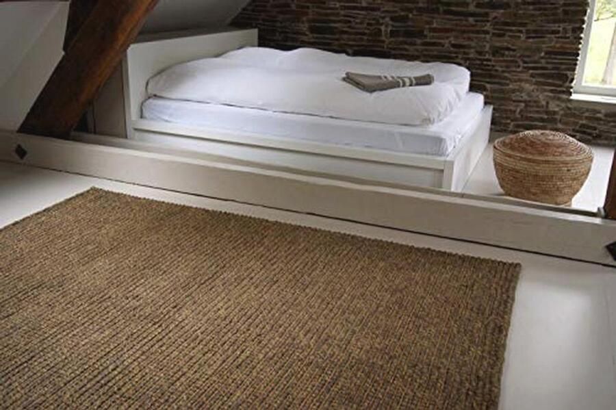 Modern Jute Vloerkleed 200x290cm Handgeweven en Duurzaam Tapijt
