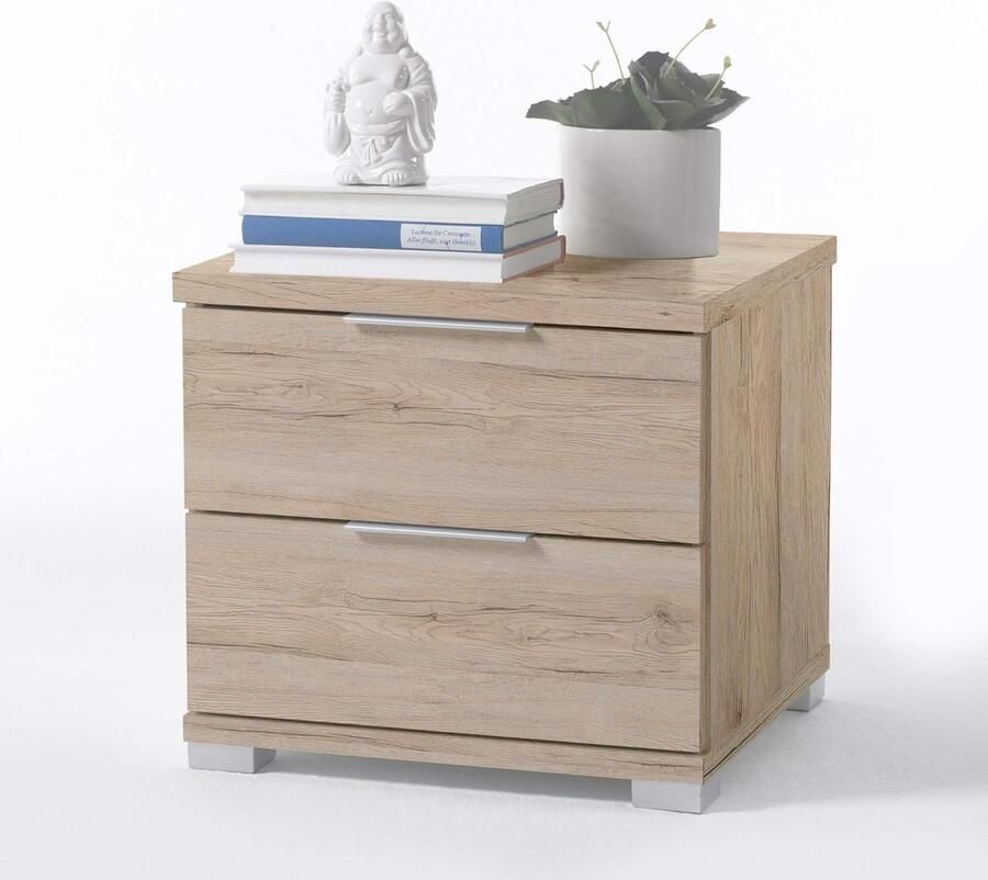 Modern nachtkastje Eenvoudige montage 1 stuk 46x43x42 cm