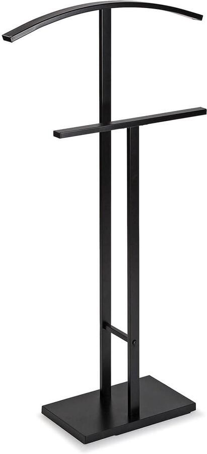 Modern nachtkastje multifunctioneel 1 stuk zwart staal 100 cm