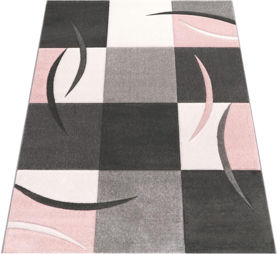 Modern Short Pile Rug – Contemporary Design – Soft & Durable – Contour Cut