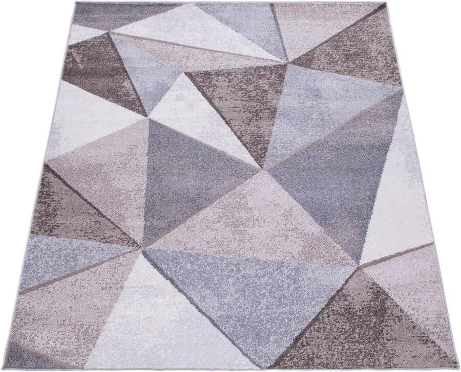 Modern Short Pile Tapsel-Geometrisch patroon-Zachte duurzame en gemakkelijke zorg-Stijlvolle look