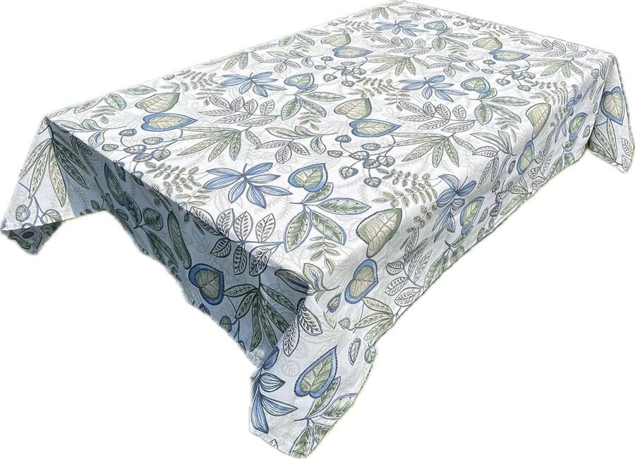 Modern tafelkleed met bloemenpatroon veelzijdig 1 stuk terracotta tinten