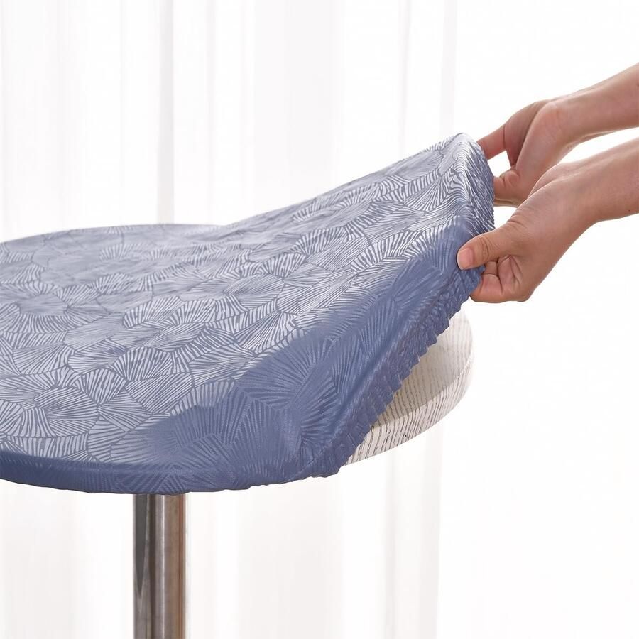 Elastisch Tafelkleed Modern Design Multifunctioneel Waterbestendig Polyester