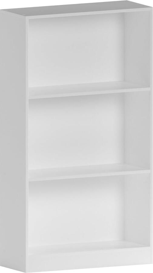 Moderne 3-laags Boekenkast met Open Planken voor Woonkamer en Kantoor