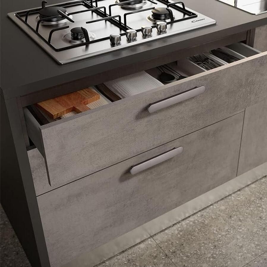 Moderne 64 mm Meubelgrepen 2 Stuks Roestvrijstalen Deurgrepen voor Keukenkasten en Balkondeuren