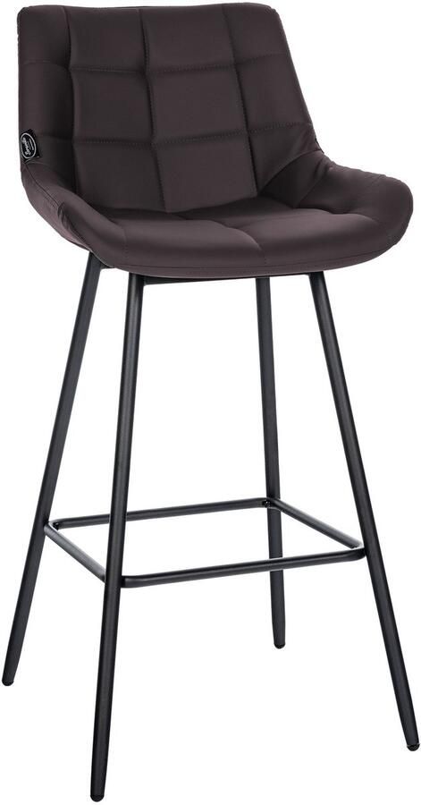 Moderne Barstoel Kruk Comfortabel Zitcomfort Fluweel of Kunstleer Stevig Onderstel