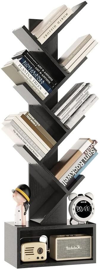 Moderne boekenkast ruimtebesparend multifunctioneel 1 stuk