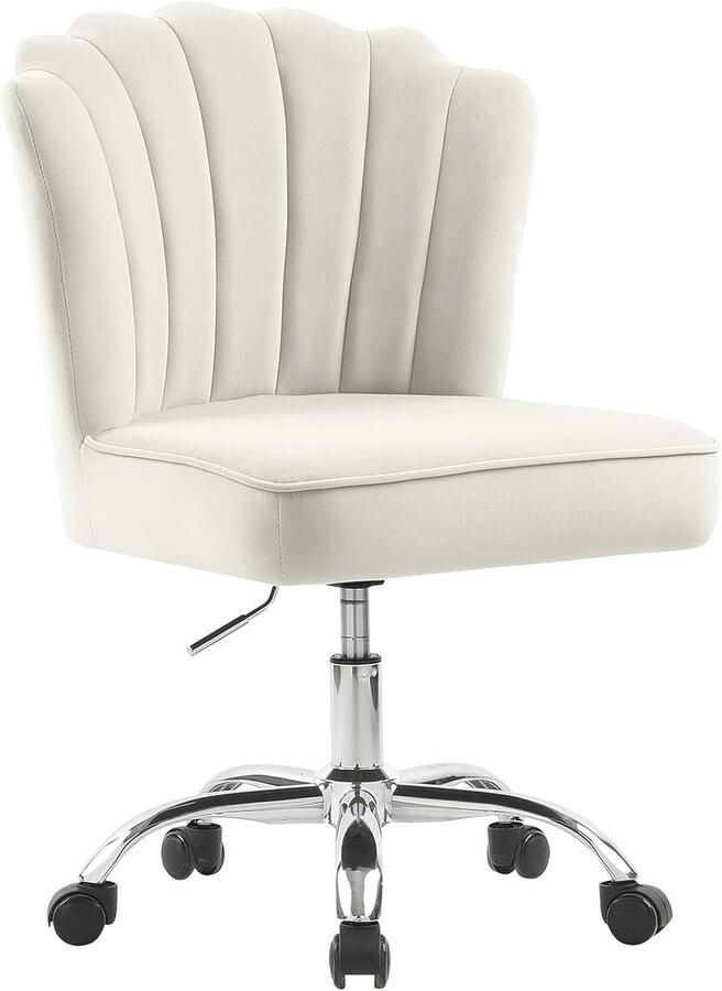 Moderne Draaistoel voor Kantoor of Thuis Verstelbaar Comfortabel en Stijlvol in Fluweel