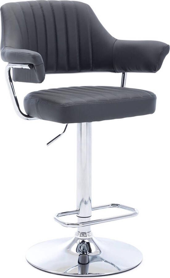 Moderne Emper gewatteerde draaibare kunstleer ontbijtkeuken barkruk