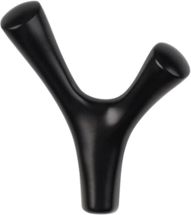 Moderne Garderobehaken in Mat Zwart Stijlvolle Kledinghaken voor Muur en Badkamer