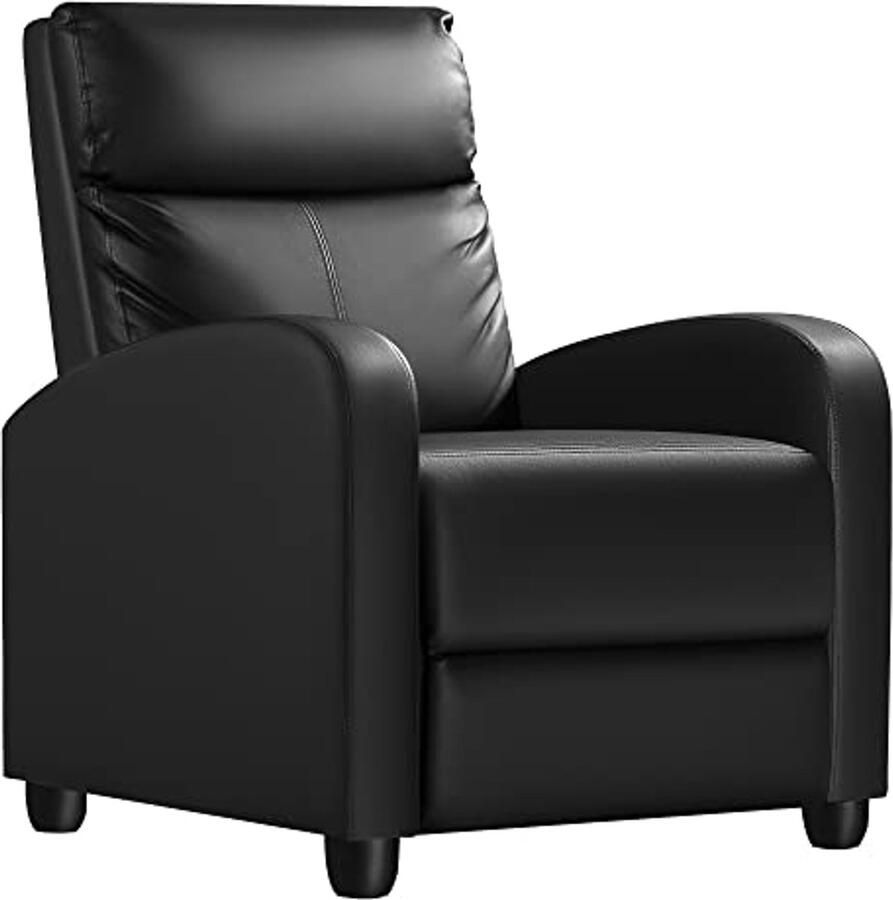 Moderne Gewatteerde Fauteuil voor Woonkamer Comfortabele Recliner Stoel