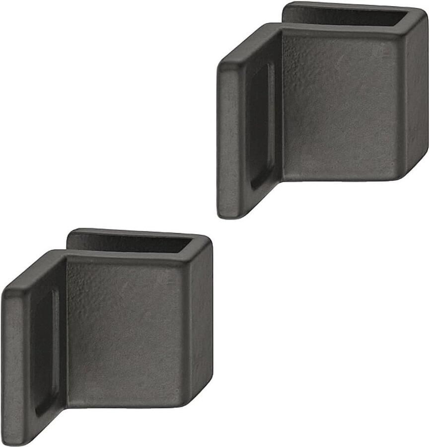 Moderne glazen deurgrepen voor kastdeuren trekgreep voor glazen deuren zelfklevend 4-6 mm 2 stuks