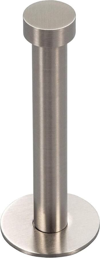 Moderne jashaak wandgarderobe 1 stuk zilvergrijs roestvrij staal