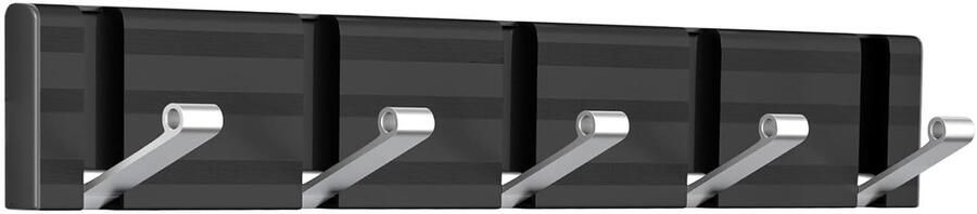 Moderne kapstok stijlvol en functioneel 1 stuk metaal 34 x 7 x 1 3 cm