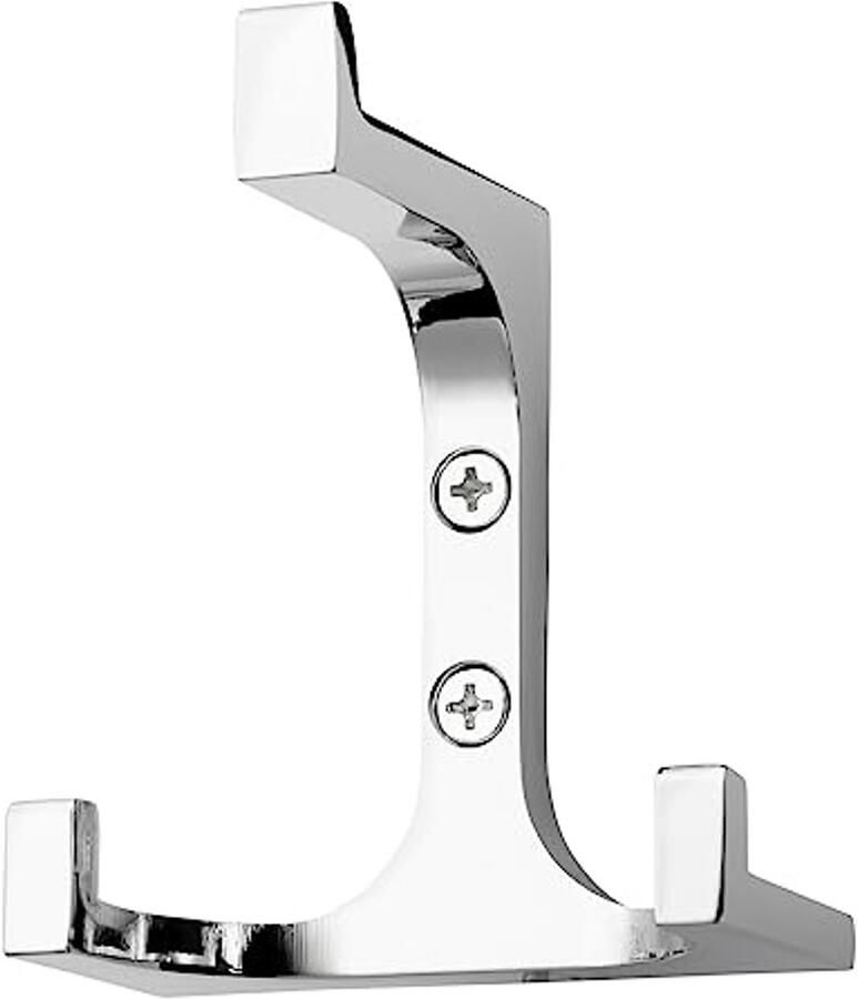 Moderne Kapstokhaak voor Jassen en Tassen Gepolijst Chroom Multifunctionele Wandhaak