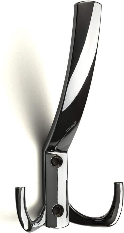 Moderne Kapstokhaken Set 10 Stuks Gepolijst Chroom 76 x 147 mm